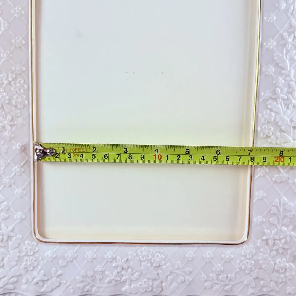 Vintage LENOX Porcelain Wedding Promises Picture Frame, 7